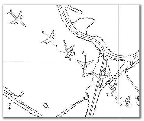 Figure 1.6 Aircraft Breakup Sequence (illustration)