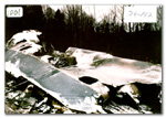 Figure DO4. Fire-damaged fuselage section
